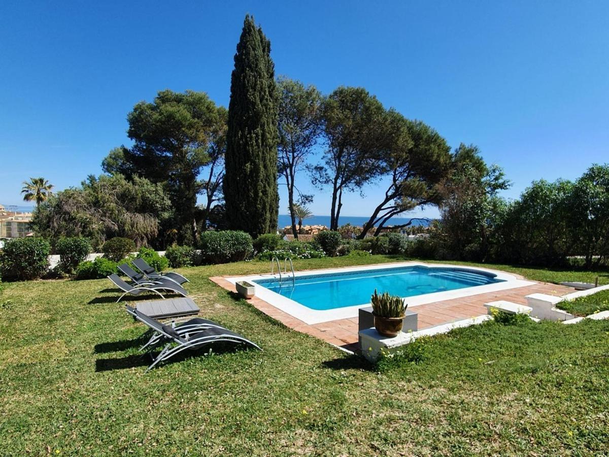 Beautiful 5 Bedroom Villa With Private Pool With Stunning Sea Views, Walking Distances To Shops Restaurants Beach Manilva Exterior foto
